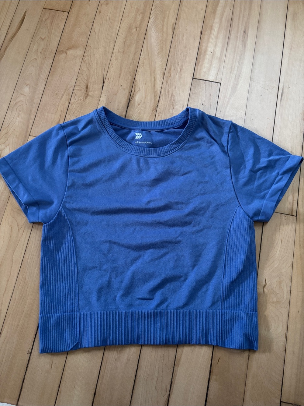 all in motion Blue Short Sleeve Active Tee